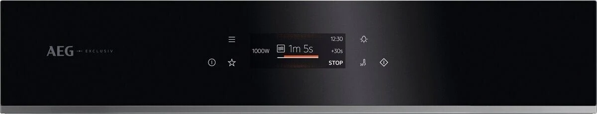 AEG Combi Microwave GK7NK62FB - Gloss Black / Steel - Image 2