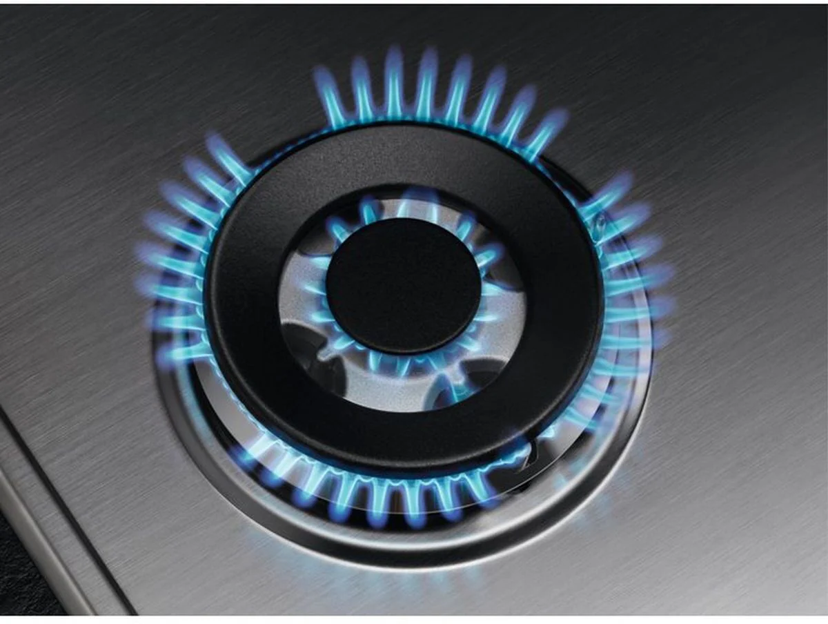 AEG Gas Hob HGX95320SM - Stainless Steel - Image 3