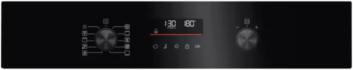 AEG Single Oven Electric OU5PB40XK - Gloss Black - Image 2