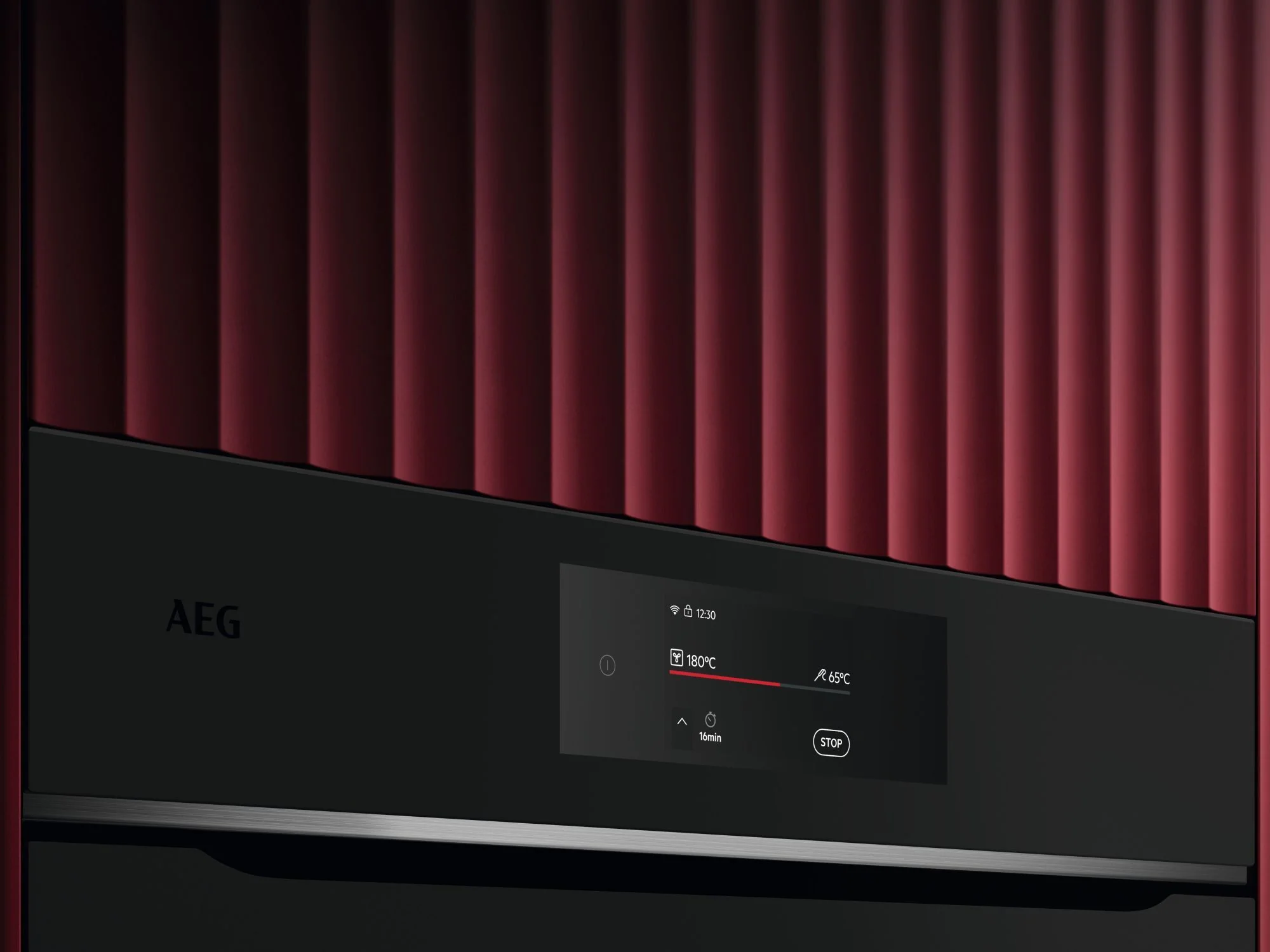AEG Single Oven Electric TE7PB731AT - Matt Black / Steel - Image 4