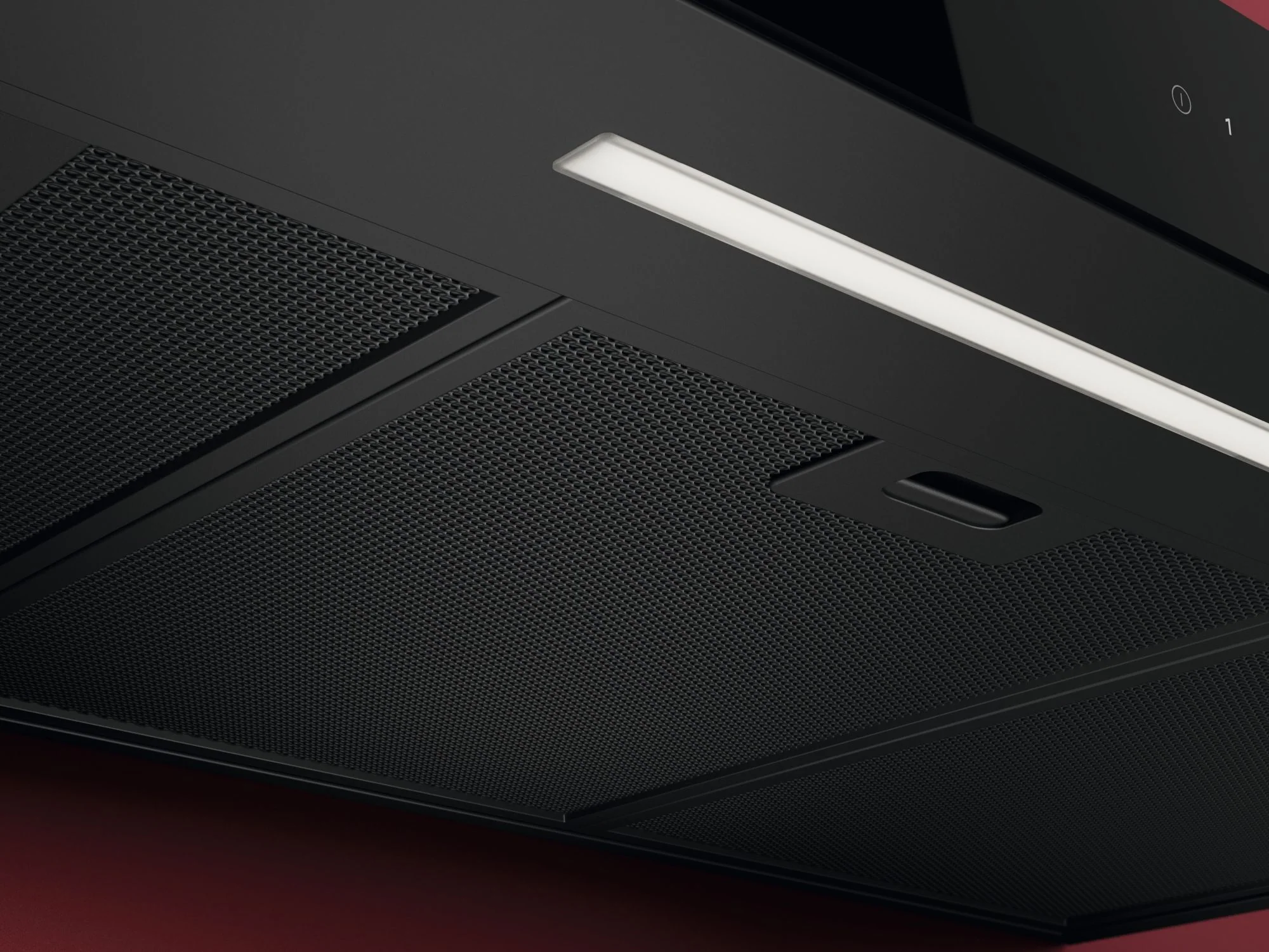 AEG Wall Mounted Hood GB67D91HB - Gloss Black - Image 5