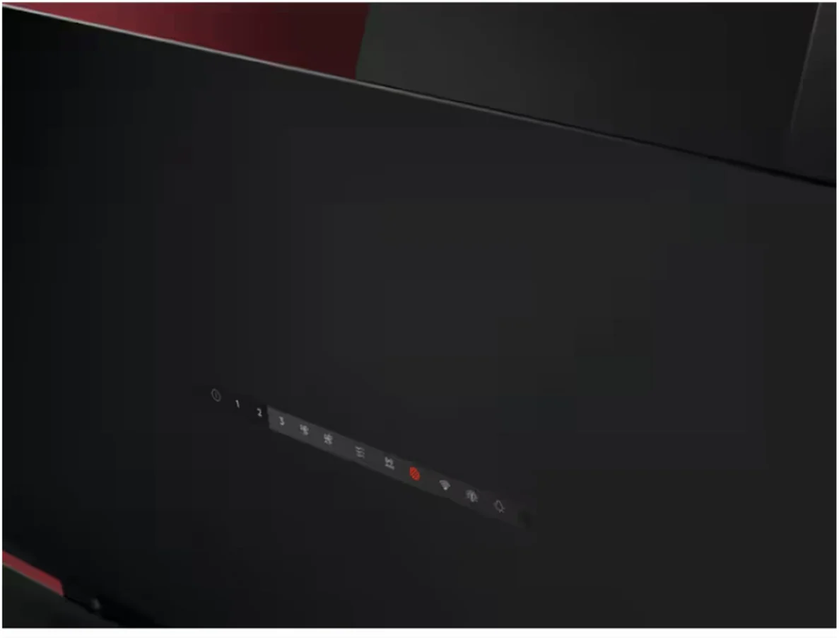 AEG Wall Mounted Hood NDV9791AT - Matt Black - Image 7