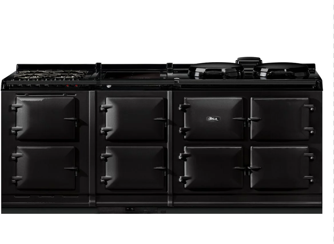 Aga Range Cooker Dual Fuel R72107EBIGBLK - Black Edition