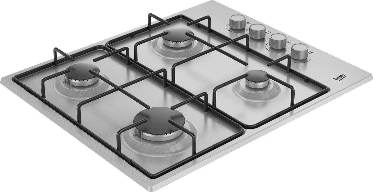 Beko Gas Hob CIHYG21SX - Stainless Steel - Image 3