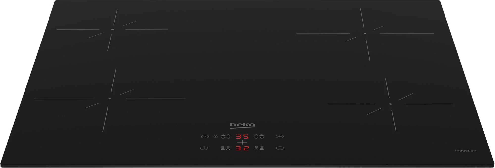 Beko Induction Hob CIHYQI21B - Black - Image 2