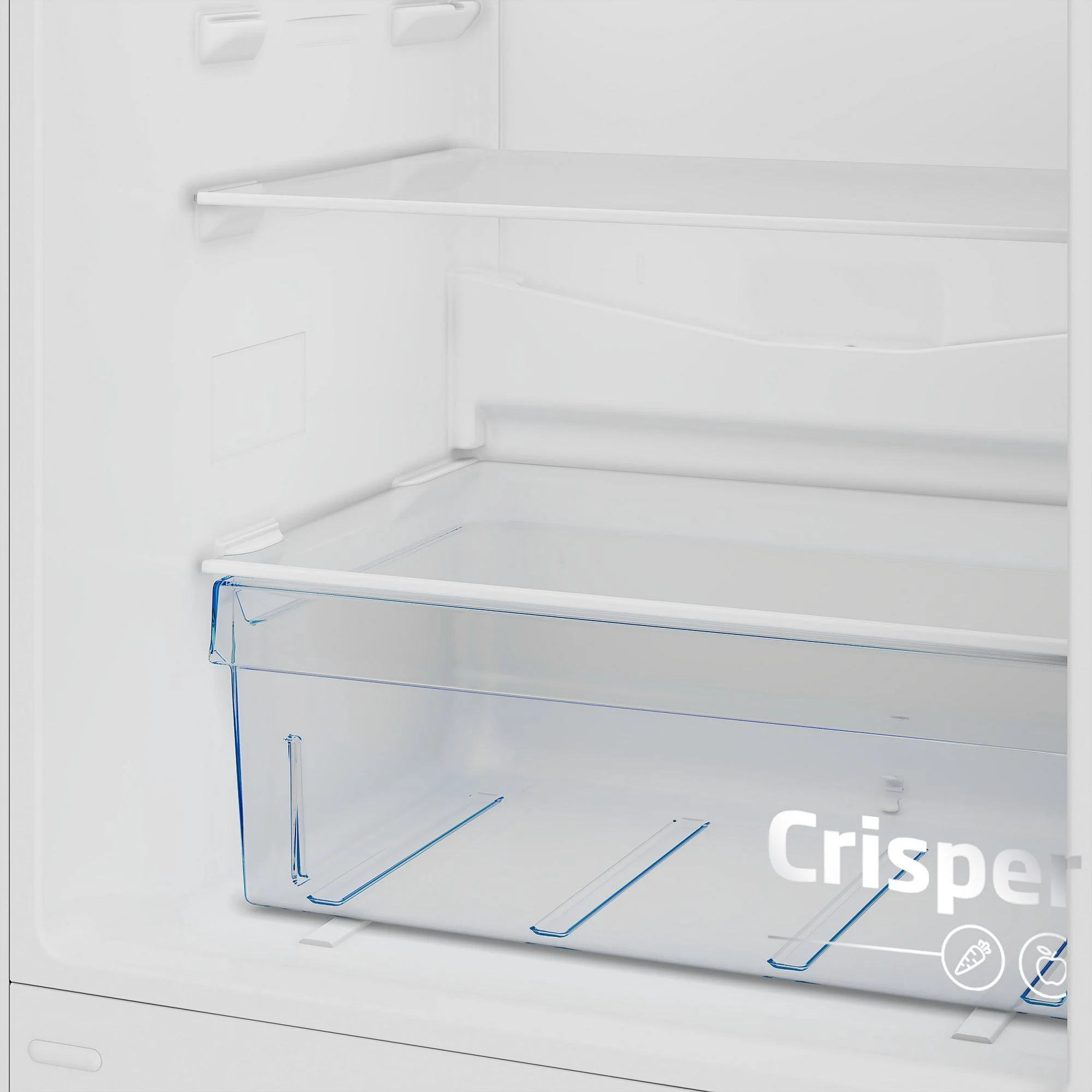 Beko Freestanding Fridge Freezer Frost Free CCFM4582S - Silver - Image 8