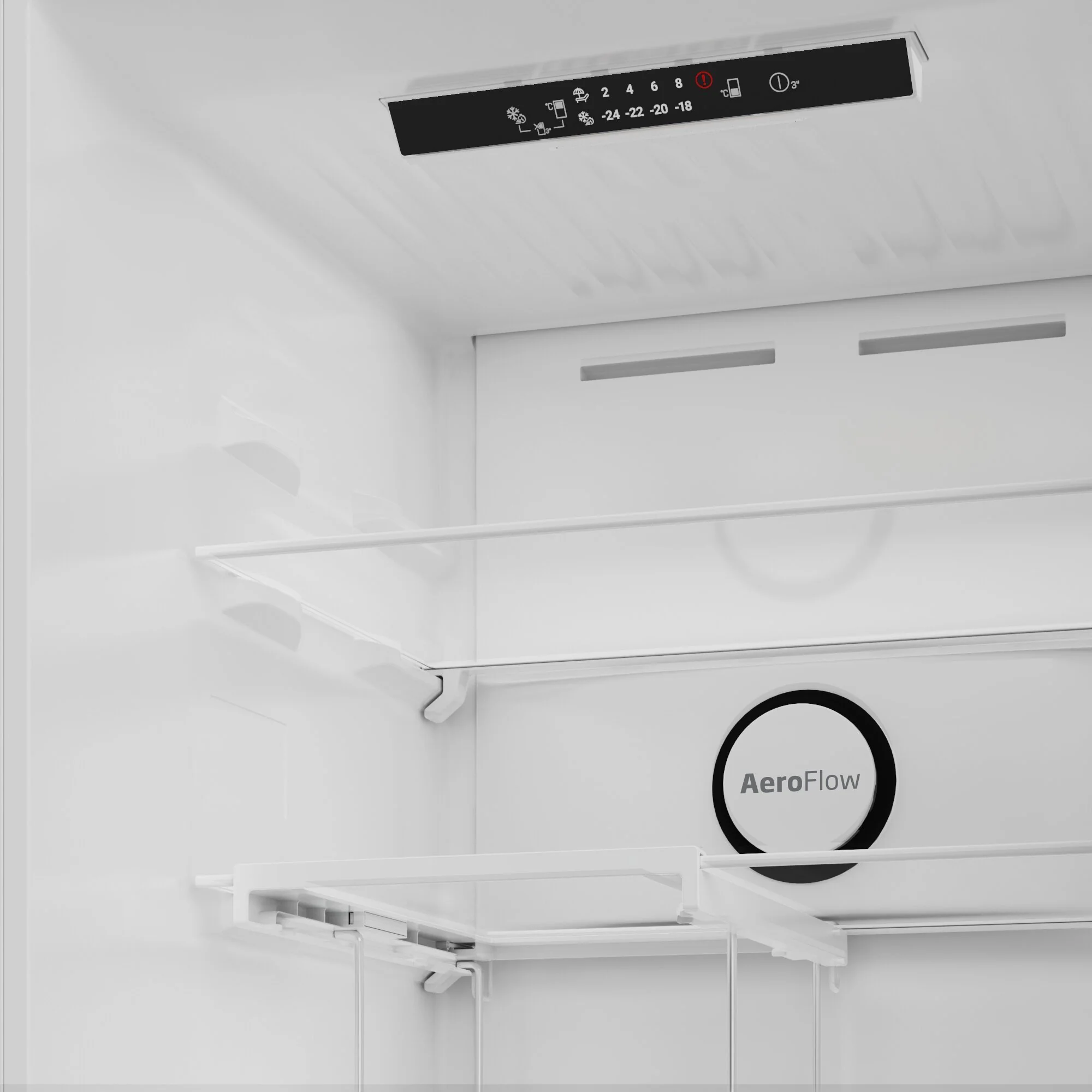 Beko Freestanding Fridge Freezer Frost Free CNG4692VW - White - Image 5