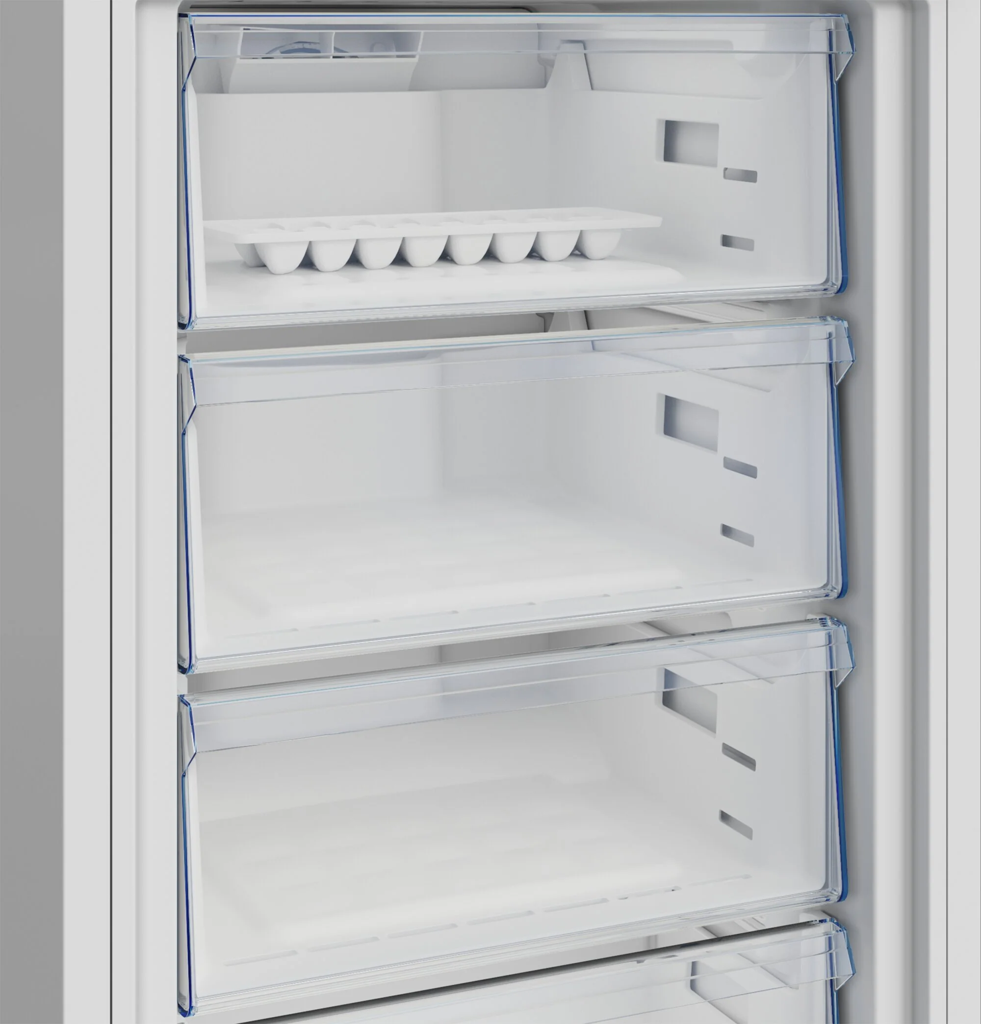 Beko Freestanding Fridge Freezer Frost Free CNG4692VW - White - Image 8