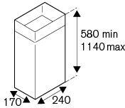 Bertazzoni Accessories 901281 - Stainless Steel - Image 2