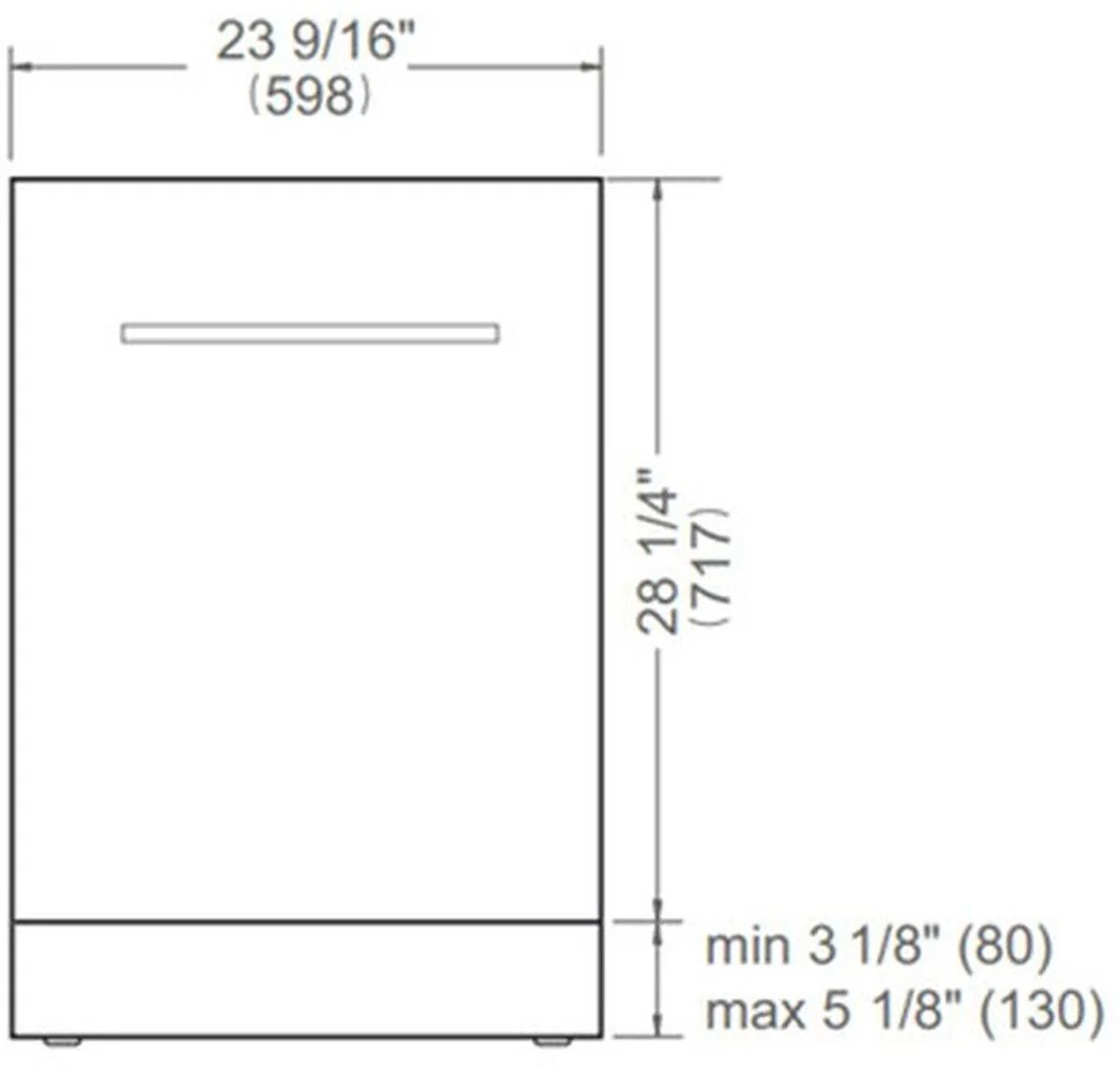 Bertazzoni Built In 60 Cm Dishwasher Fully DW60S3UDXDP - Stainless Steel - Image 4
