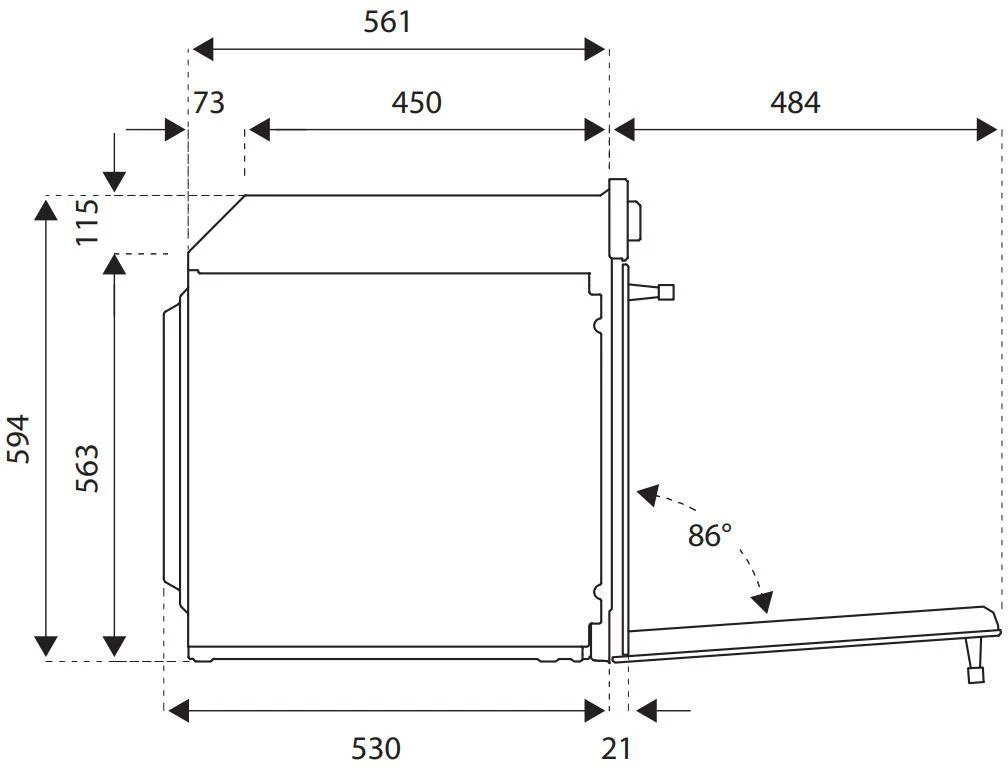 Bertazzoni Single Oven Electric F909PROEKX - Stainless Steel - Image 3
