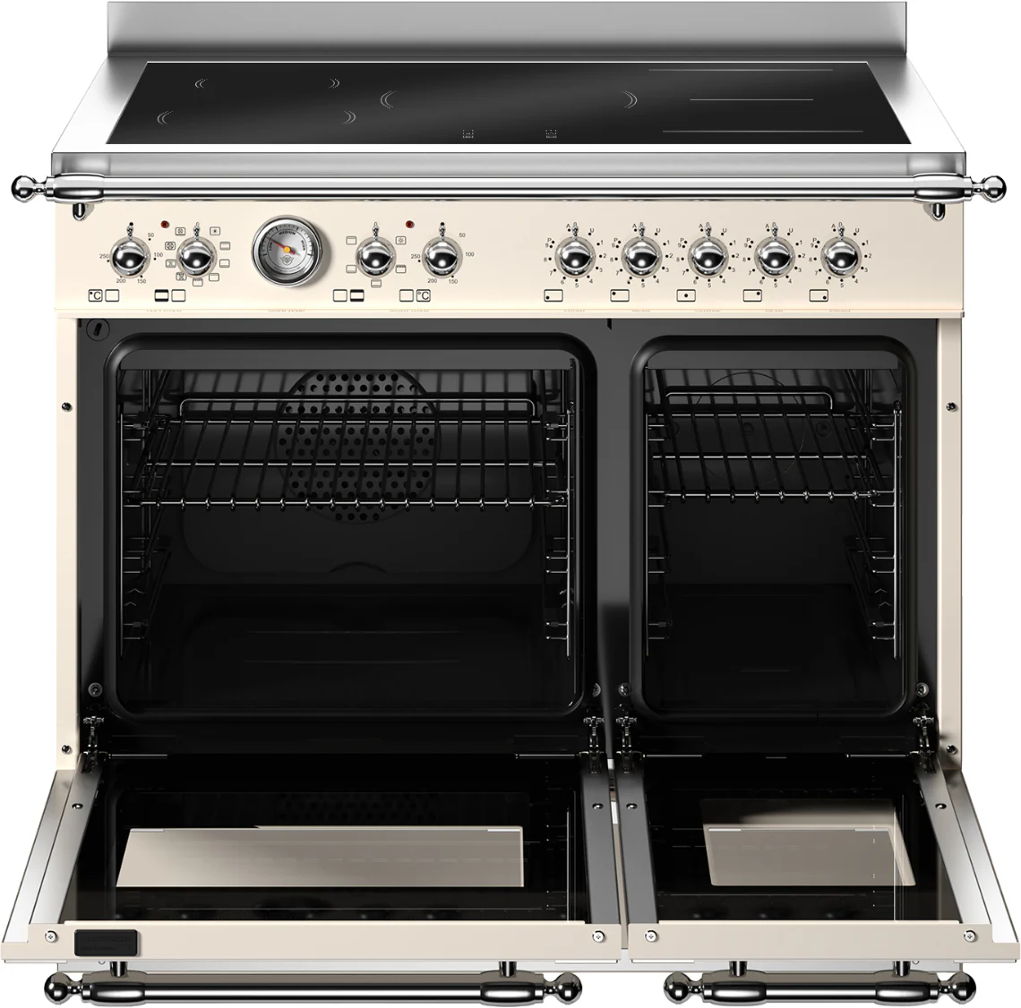 Bertazzoni Range Cooker Induction HER95I2EAVT2 - Ivory - Image 2
