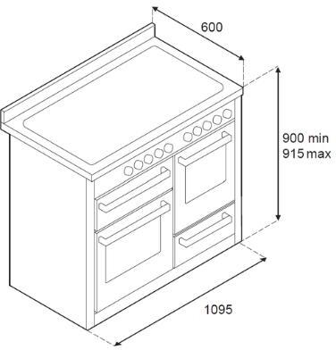 Bertazzoni Range Cooker Induction PRO115I3EROT2 - Red - Image 3