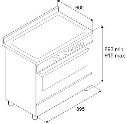 Bertazzoni Range Cooker Induction PRO95I1EGIT2 - Yellow - Image 4