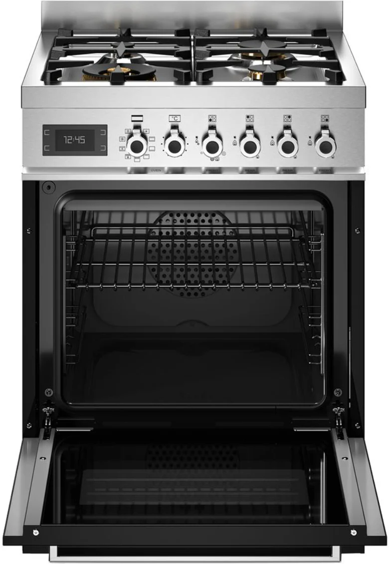 Bertazzoni Slot In Cooker Dual Fuel PRO64L1ENET2 - Black - Image 2