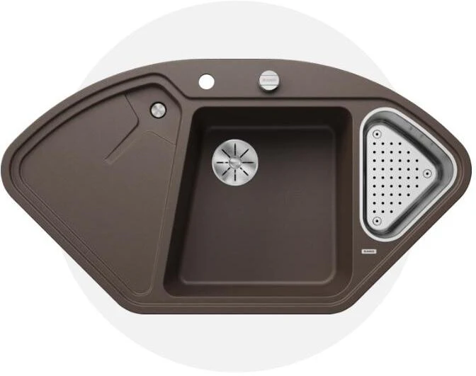 Blanco 1.5 Bowl Sink BLANCODELTA-SIL - Various Colours - Image 7