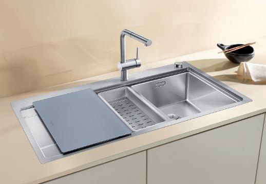 Blanco 1.5 Bowl Sink BLANCODIVON6-SIF-RHB - Stainless Steel - Image 3