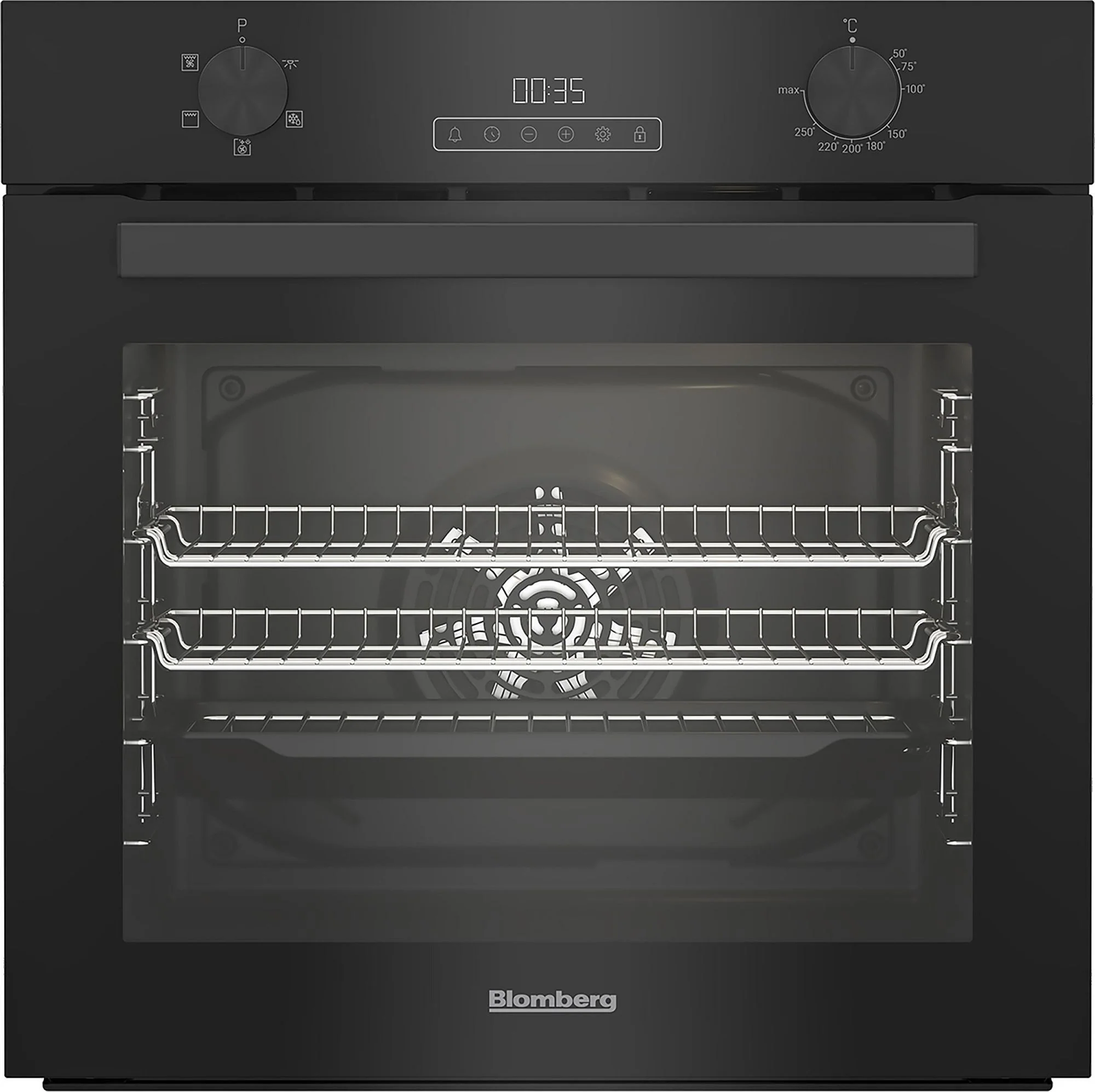 Blomberg Single Oven Electric ROEN8201B - Black