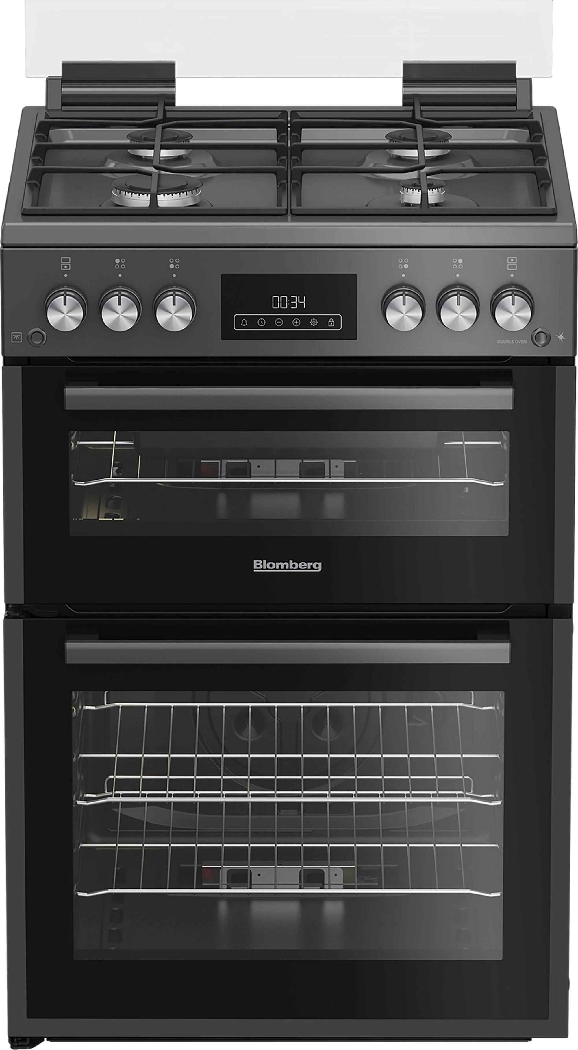 Blomberg Slot In Cooker Gas Nat GGRN655N - Anthracite