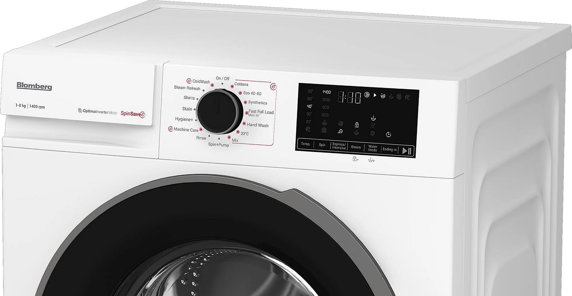Blomberg Freestanding Washing Machine LWA18461W - White - Image 2