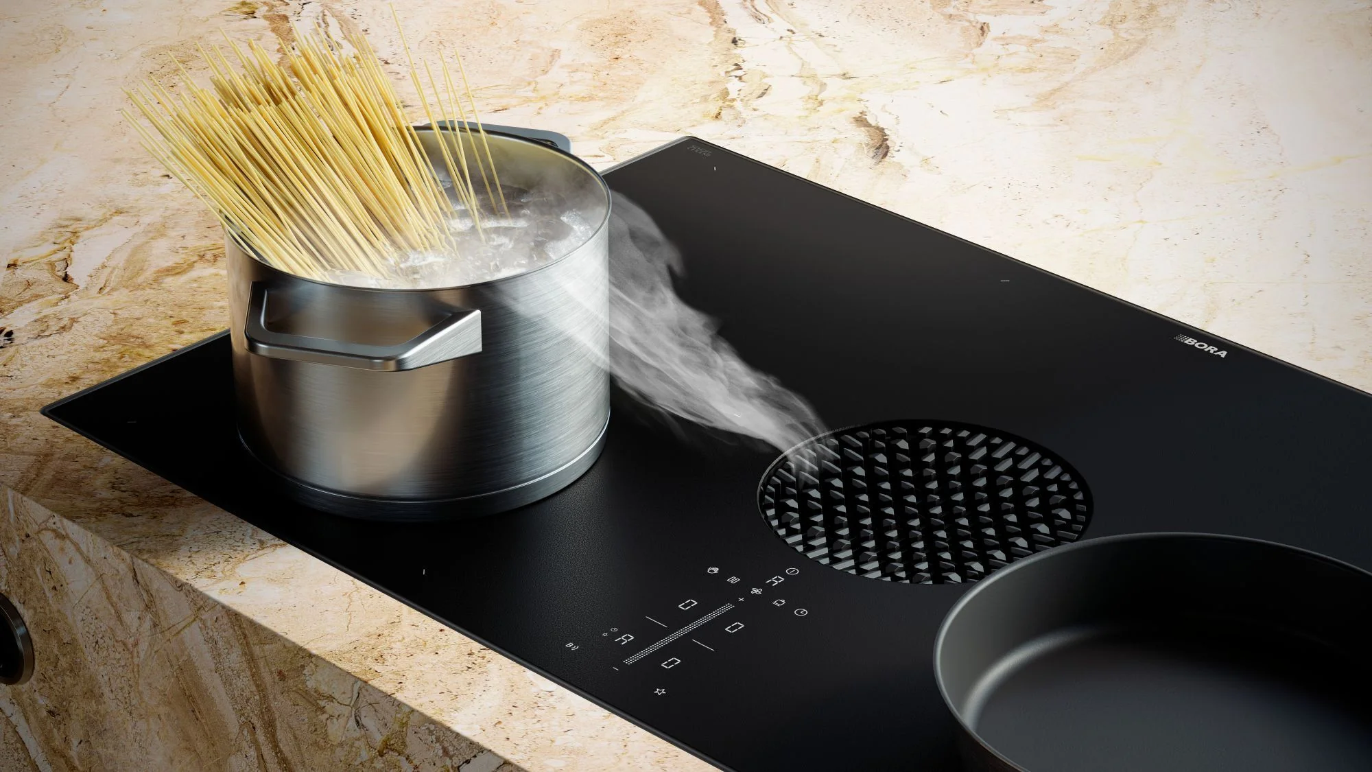 Bora Venting Hob PUXU2 - Black - Image 2