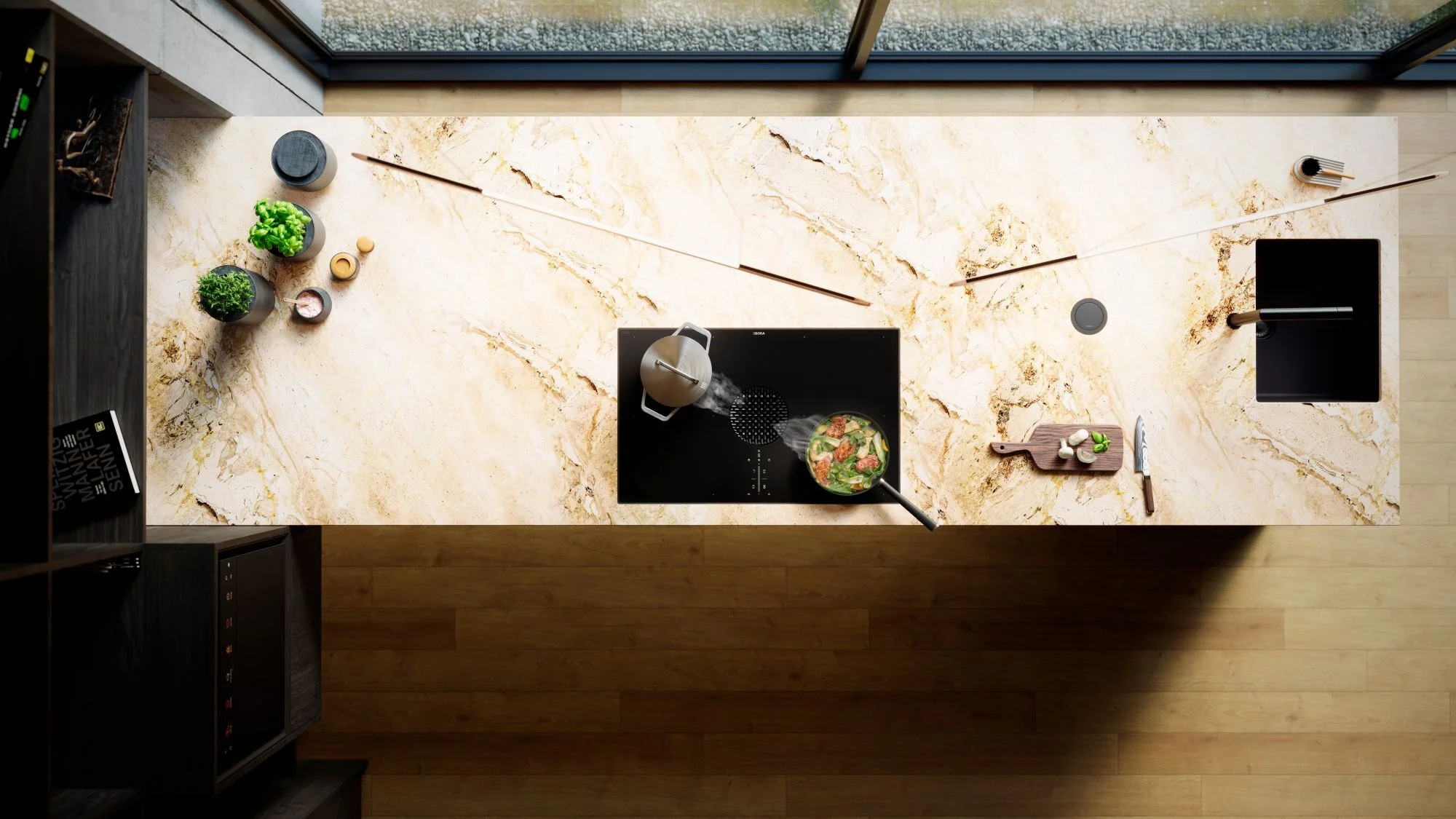 Bora Venting Hob PUXU2 - Black - Image 5