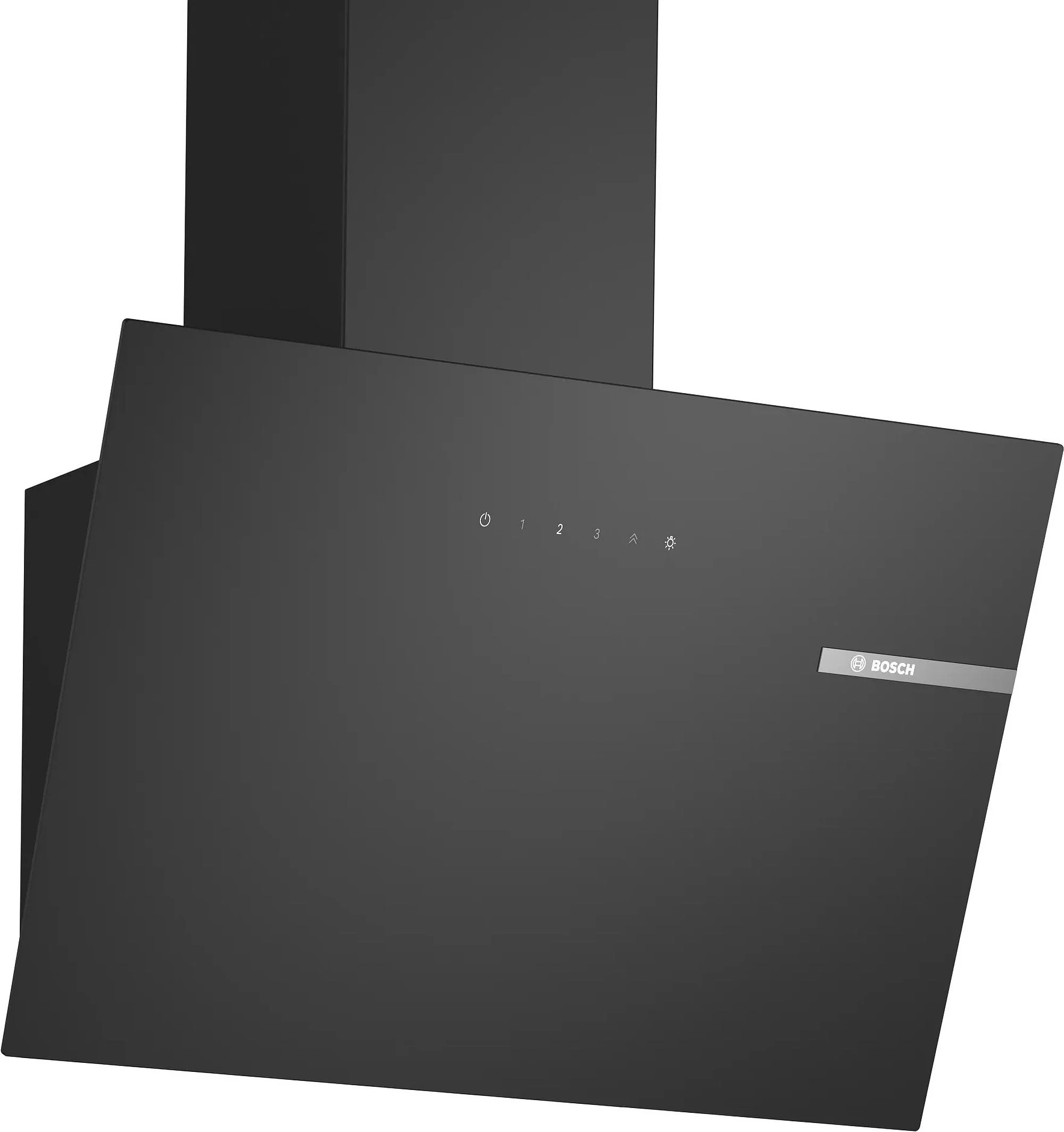 Bosch Angled Hood DWK65DK60B - Black Glass