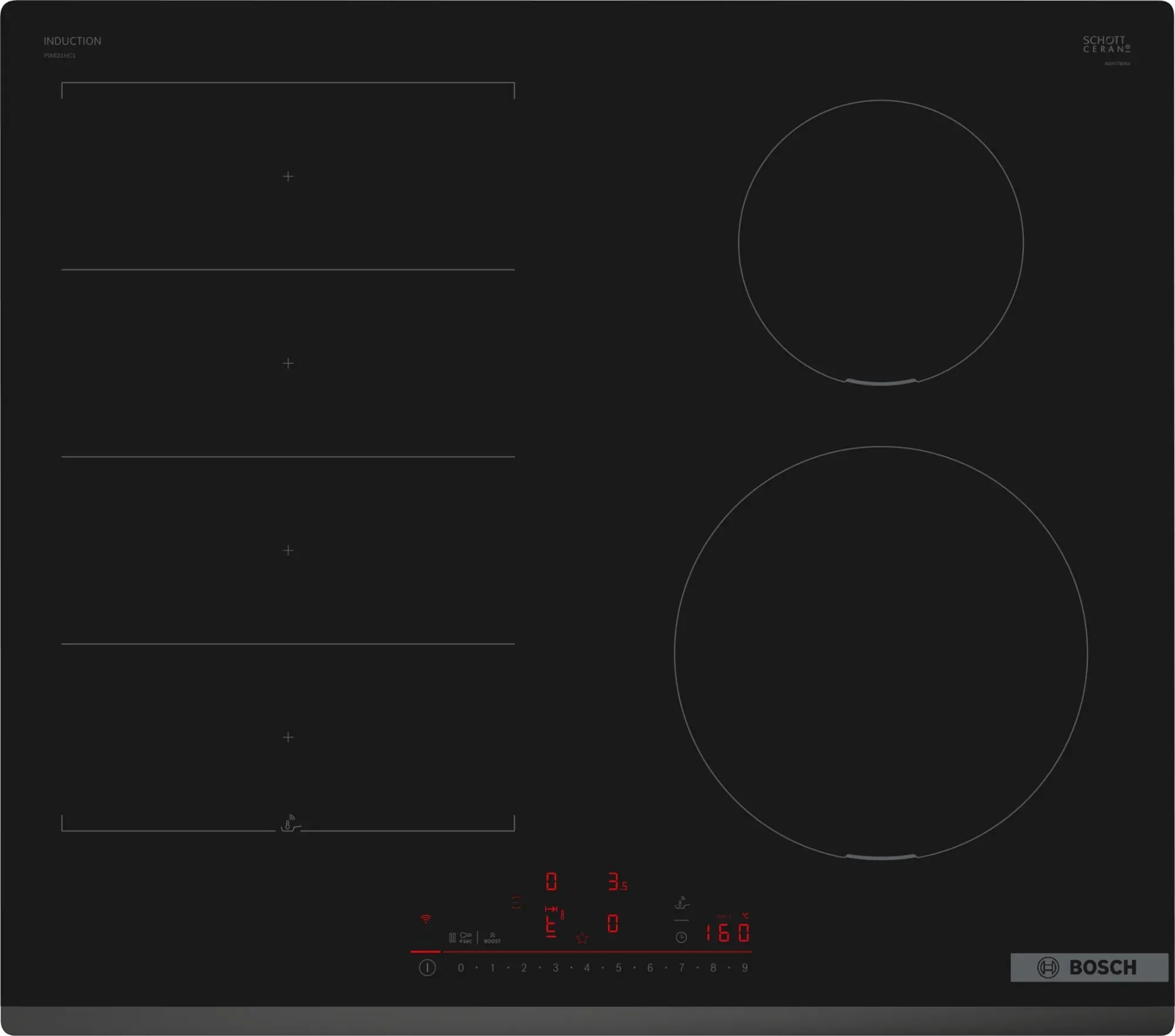 Bosch Induction Hob PIX631HC1E - Black