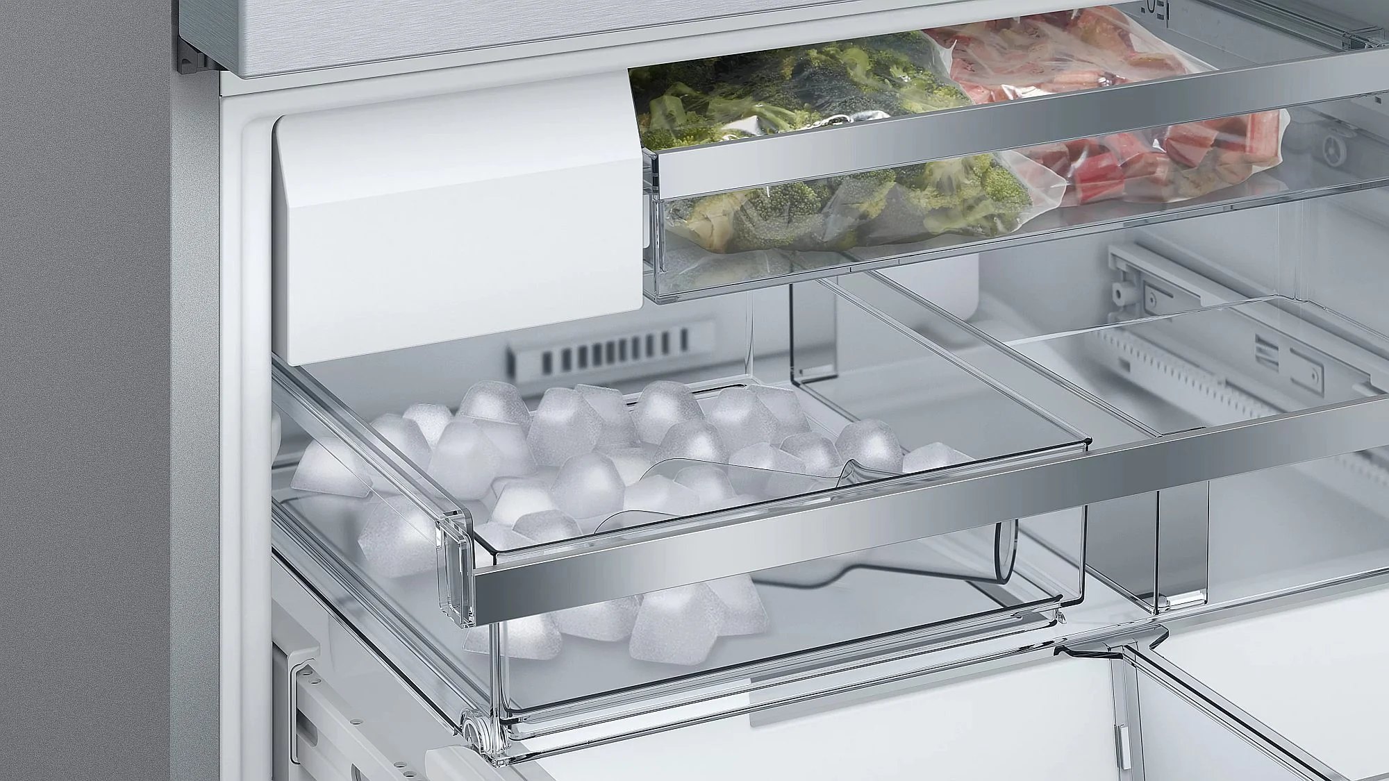 Bosch Freestanding American Style Refrigeration KFF96PIEP - Stainless Steel - Image 8
