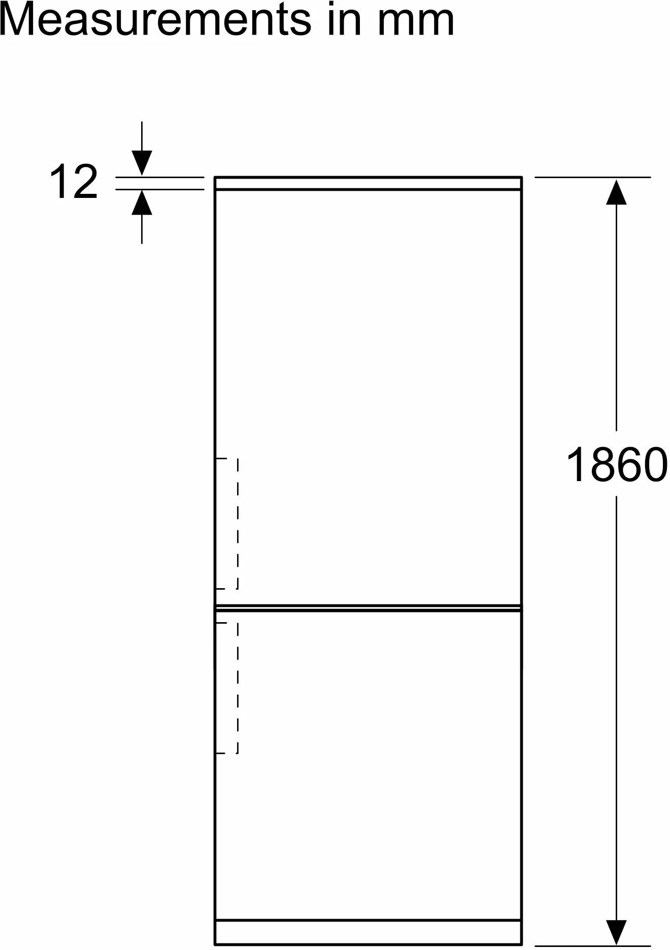 Bosch Freestanding Fridge Freezer Frost Free KGN362WDFG - White - Image 12