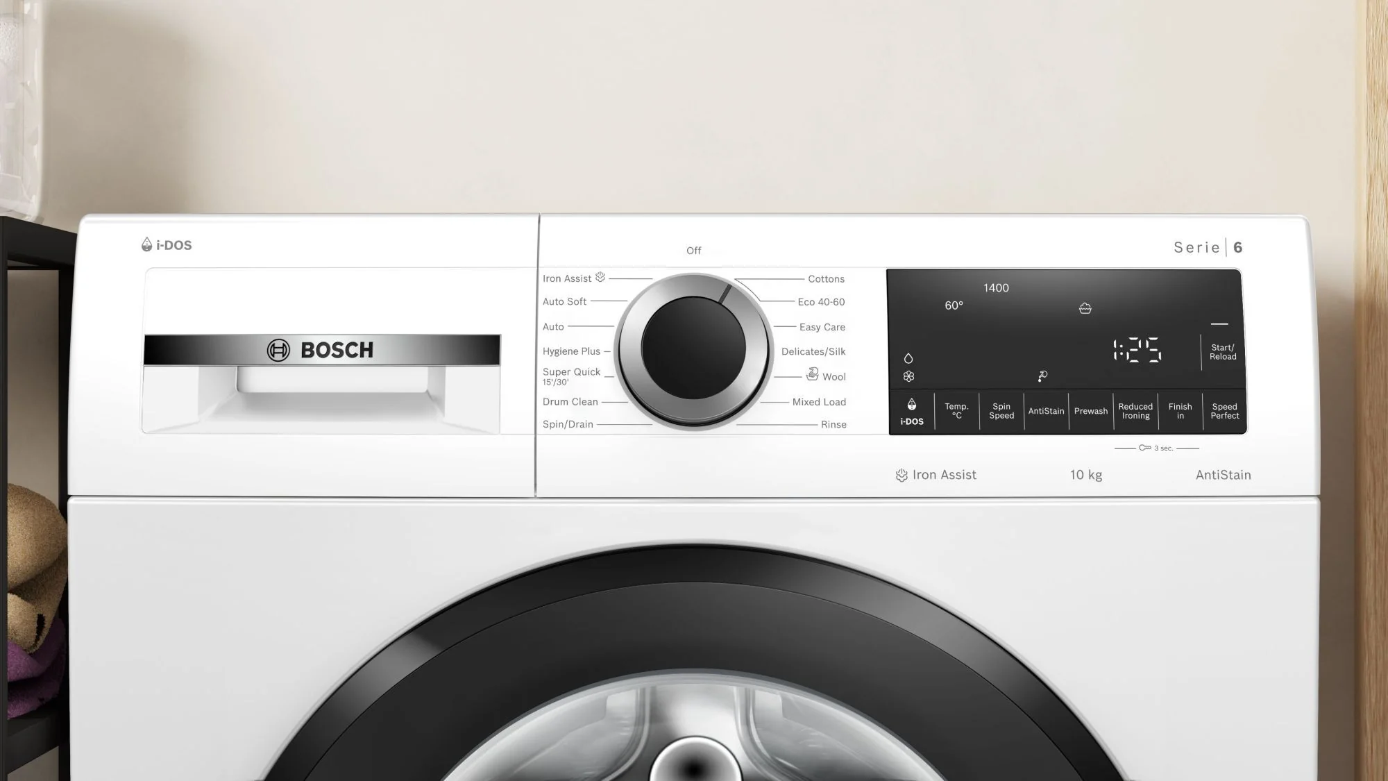 Bosch Freestanding Washing Machine WGG254F1GB - White - Image 2