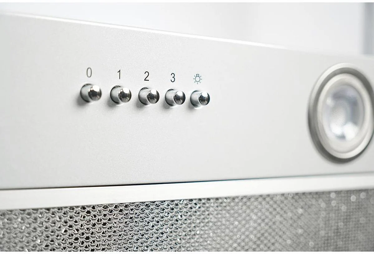 CDA Canopy Hood CCA52SI - Silver - Image 3