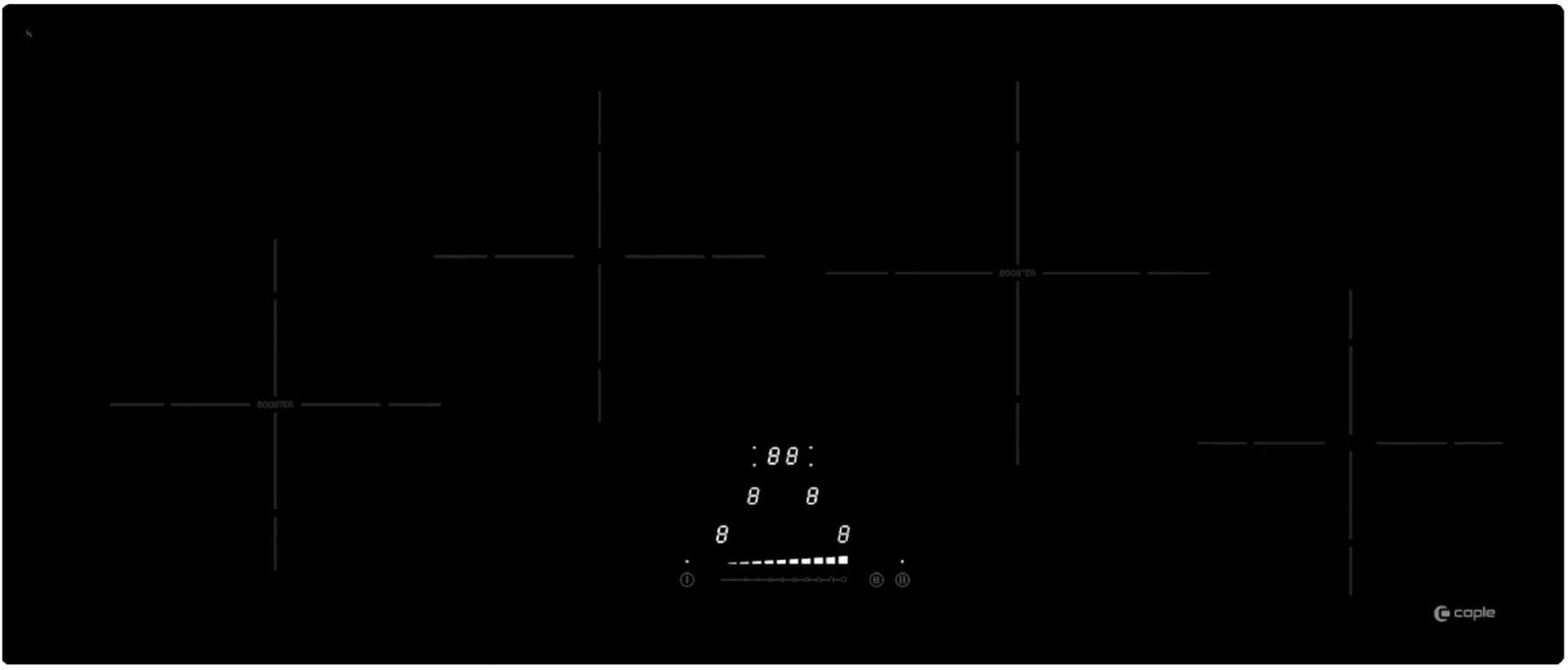 Caple Induction Hob C876I - Black