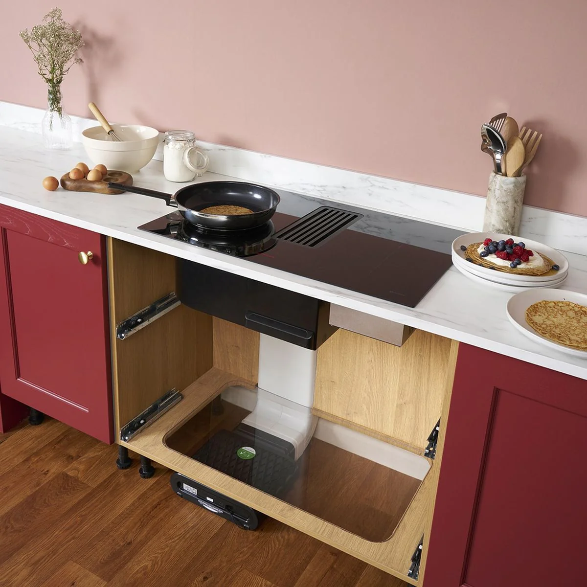Caple Venting Hob PLASDD782BK - Black - Image 9