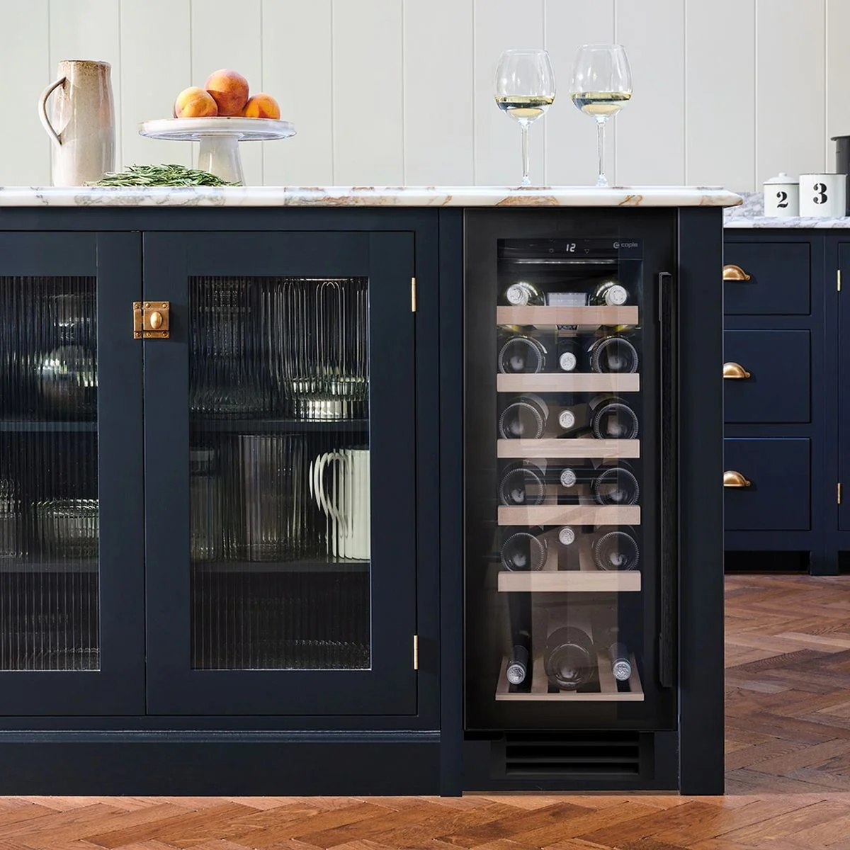 Caple Built In Wine Cooler WI3126BG - Black