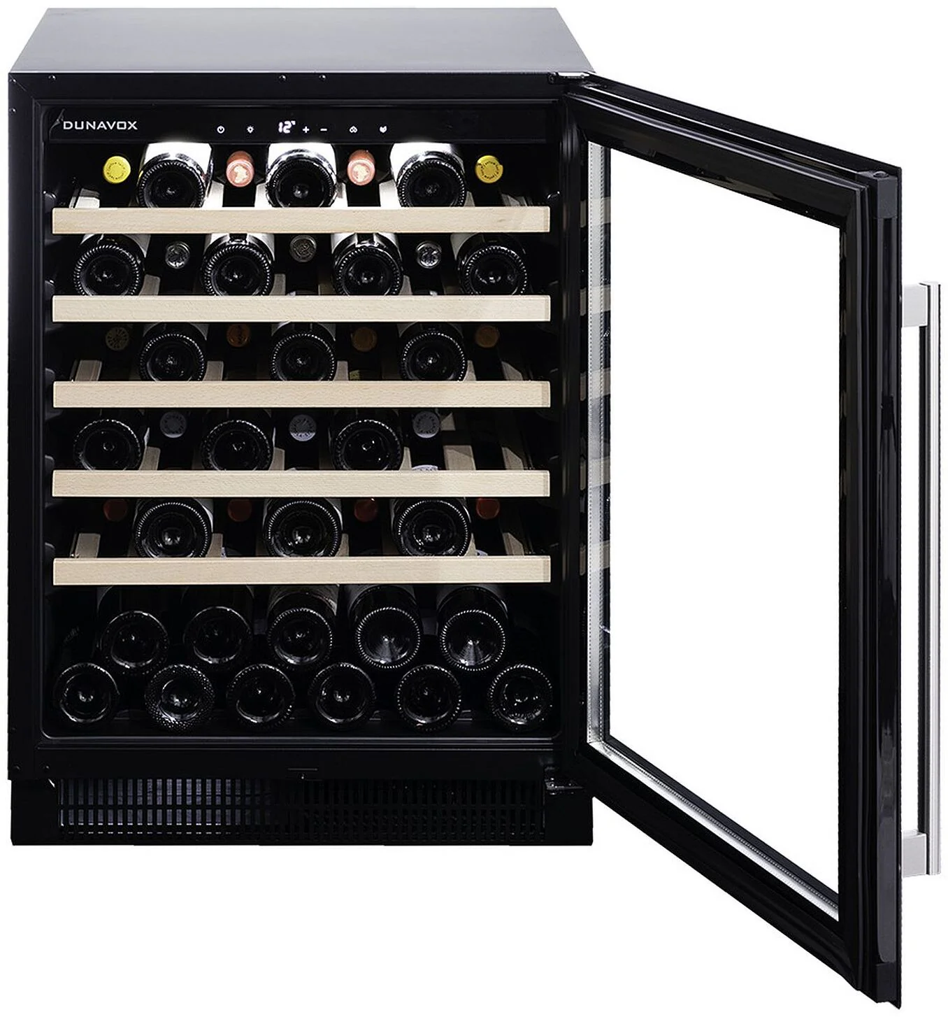 Dunavox Built In Wine Cooler DAUF-46-138B - Black - Image 3