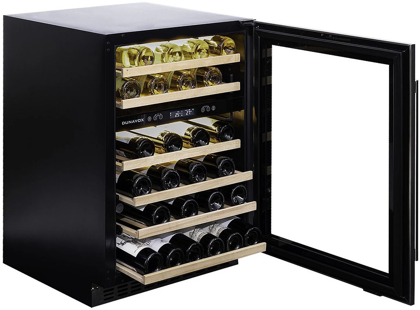Dunavox Built In Wine Cooler DAUF-46-145SS - Stainless Steel - Image 5