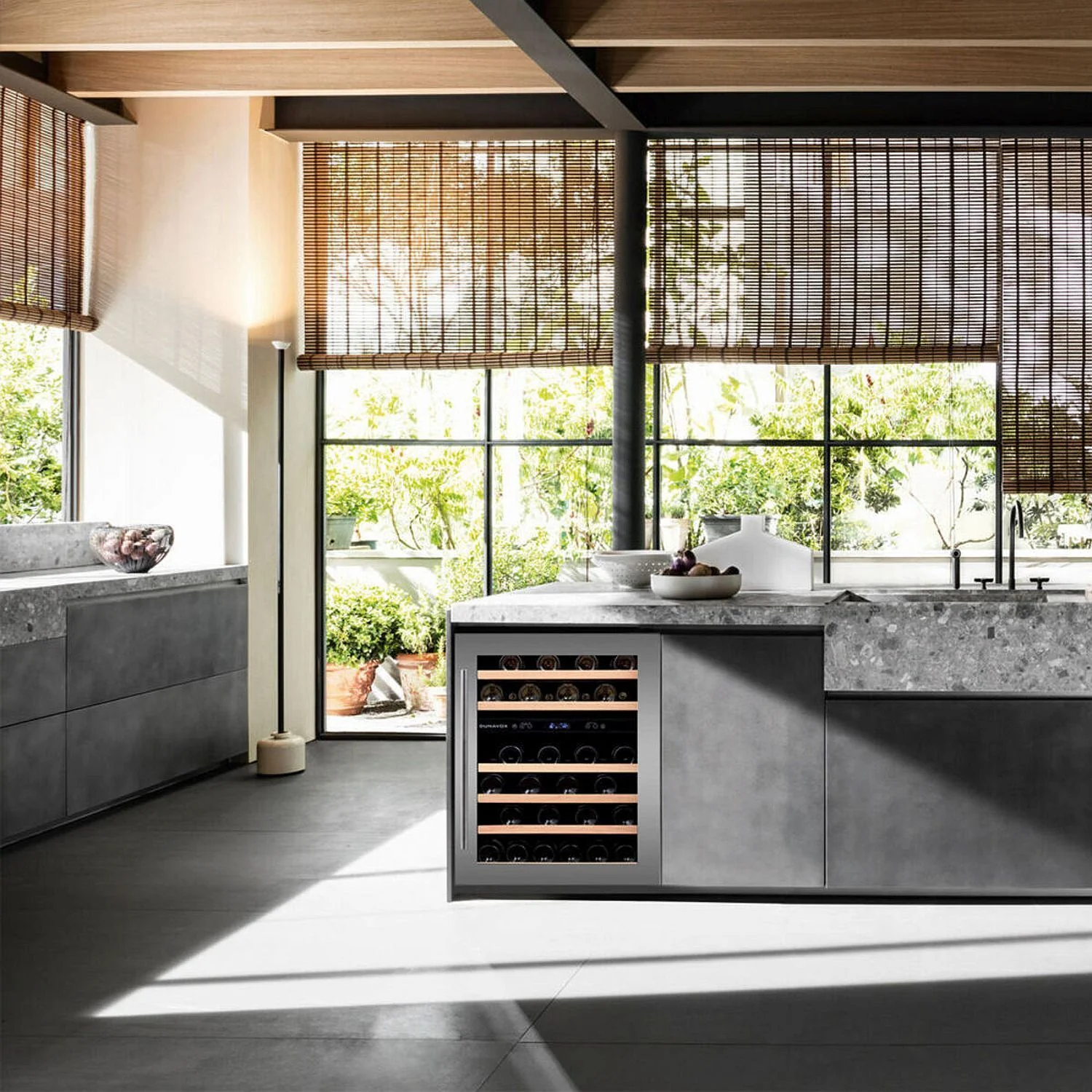 Dunavox Built In Wine Cooler DAUF-46-145SS - Stainless Steel - Image 6