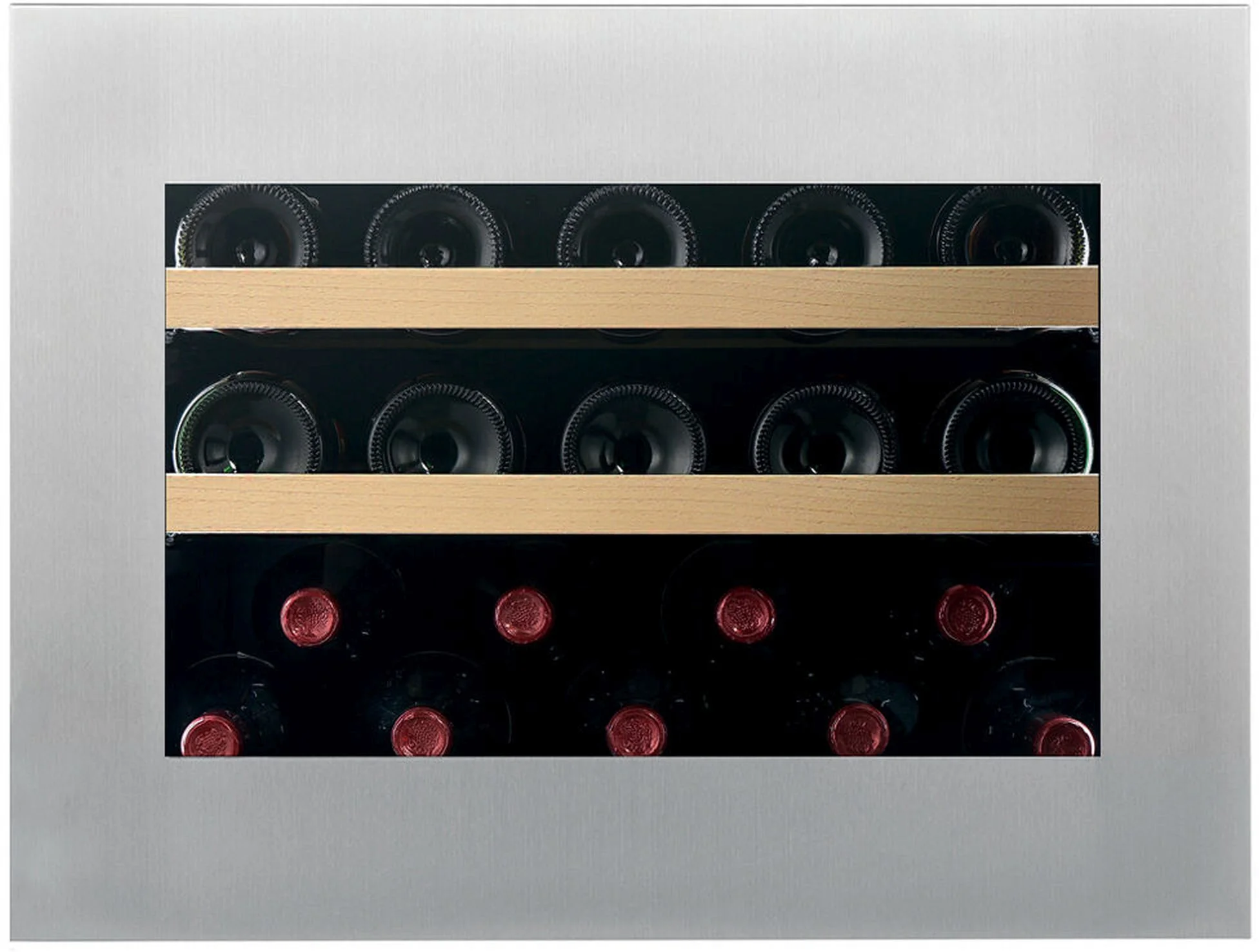 Dunavox Built In Wine Cooler DVH-19-50SS-TO - Stainless Steel