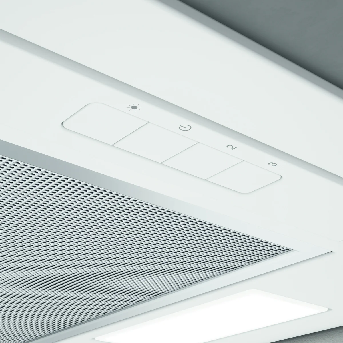 Elica Canopy Hood ERA-LUX-80-WH - White - Image 3