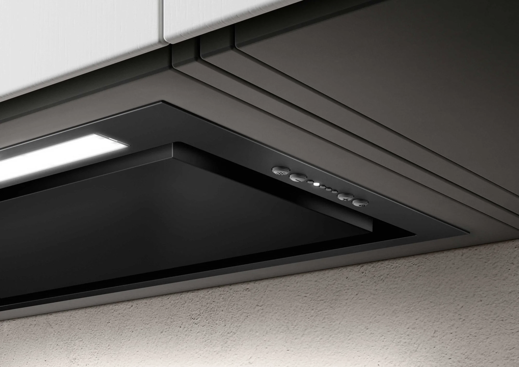 Elica Canopy Hood SLK-ADV-PLS-B80 - Black - Image 2