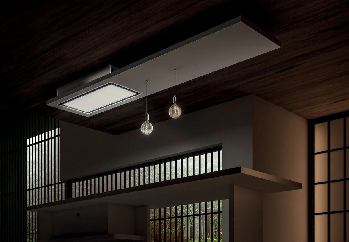 Elica Ceiling Integrated LULL-AT-WW-DO - White Wood Finish - Image 4