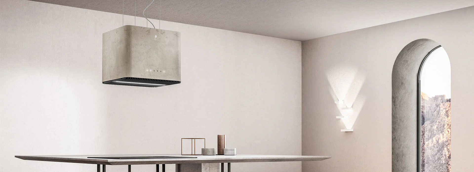 Elica Ceiling Mounted Hood PIX - Various Colours - Image 8
