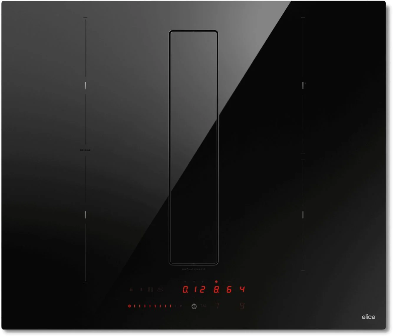 Elica Venting Hob NT-ALPHA-B-60-BA - Black