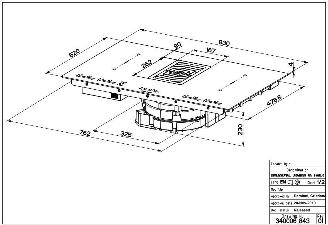 Faber Venting Hob GALILEO-NG-BK - Black - Image 10