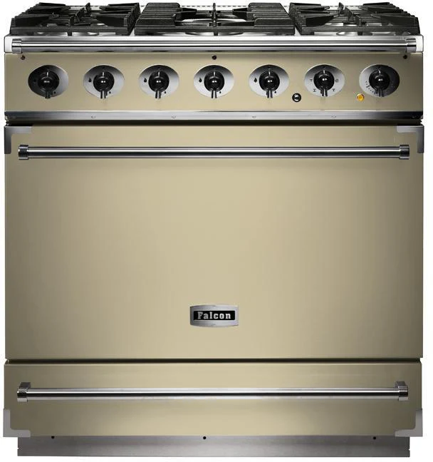 Falcon Range Cooker Dual Fuel F900SDFSL-NM - Slate / Nickle - Image 2