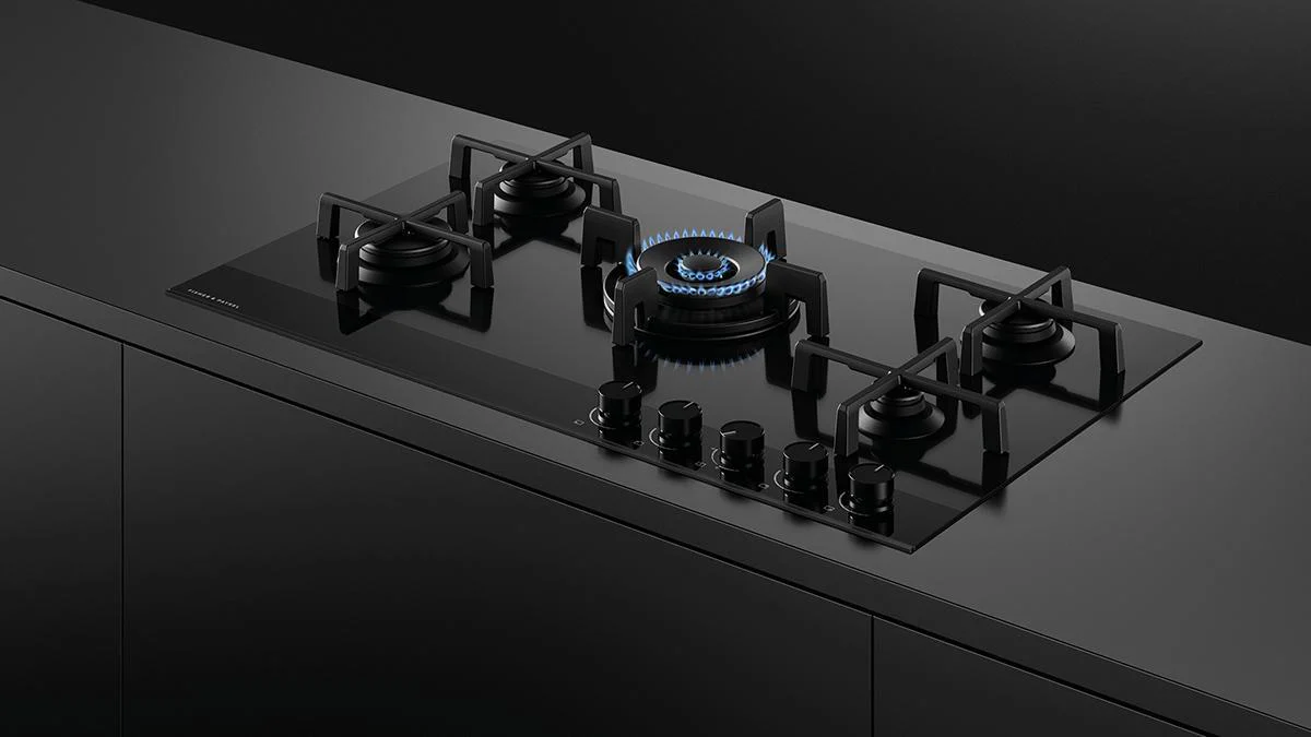 Fisher & Paykel Gas Hob CG905DLPGB4 - Black - Image 3