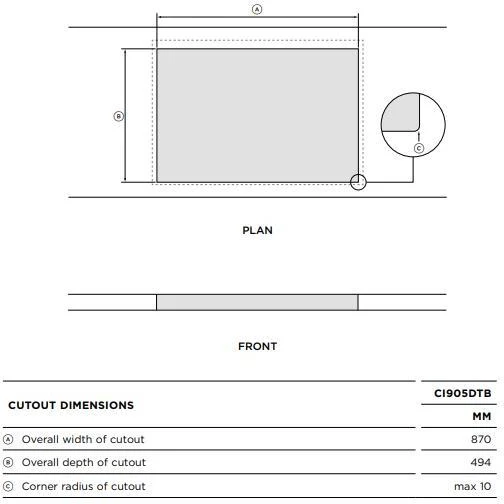 Fisher & Paykel Induction Hob CI905DTB4 - Black - Image 4