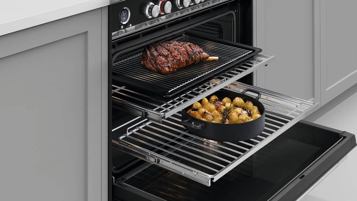 Fisher & Paykel Range Cooker Induction OR90SCI6B1 - Black - Image 8