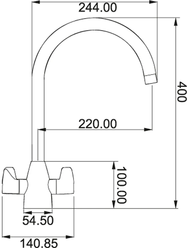 Franke Tap DAVSSJ - Silk Steel - Image 2
